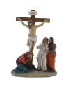 Estatuas Pascuales 14 escenas Vía Crucis cm 9 Mundo Pesebre