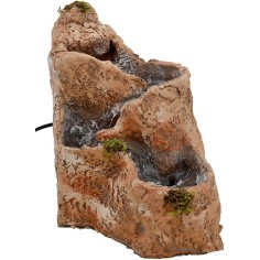 Cascata in resina funzionante cm 23x18x20 h. Mondo Presepi 2