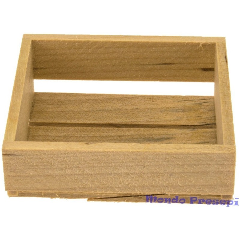 Wooden box 4.3x3.5x1.5 cm