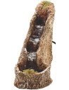 Cascada en resina para belén funcional de 8x22x18 cm h.