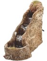Cascada en resina para belén funcional de 8x22x18 cm h.