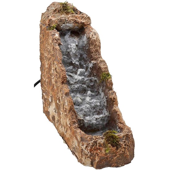 Cascada para belén en resina funcional de 10x30x24 cm h.