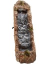 Waterfall for nativity scene in working resin cm 10x30x24 h.