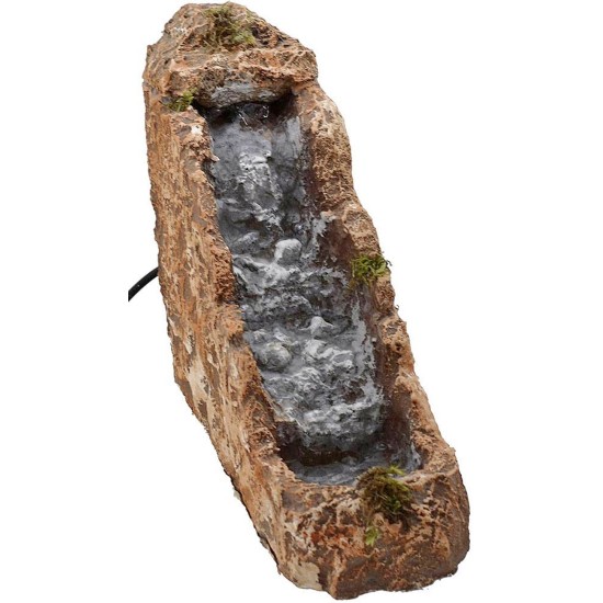 Cascada para belén en resina funcional de 10x30x24 cm h.
