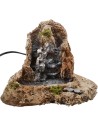 Cascadas con lago para belén funcional de 25x19x16 cm h.