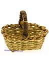 Cesta de mimbre con asa cm 4,5