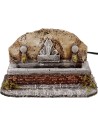 Fountain with 2 water outlet cm 20x13x12 h.