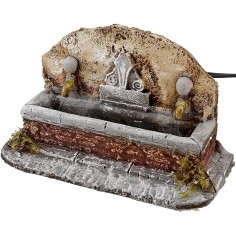 Fountain with 2 water outlet cm 20x13x12 h. 2