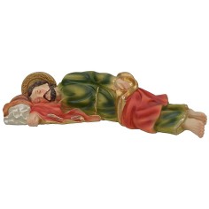 San Giuseppe dormiente in resina serie 12 cm Mondo Presepi