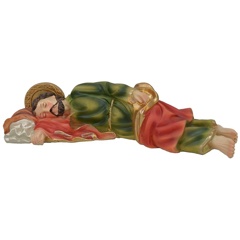 San Giuseppe dormiente in resina serie 12 cm Mondo Presepi