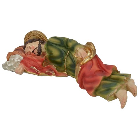 San Giuseppe dormiente in resina serie 20 cm Mondo Presepi