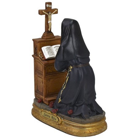 Santa Rita inginocchiata serie 20 cm