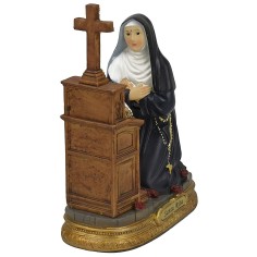 Santa Rita inginocchiata serie 20 cm Mondo Presepi