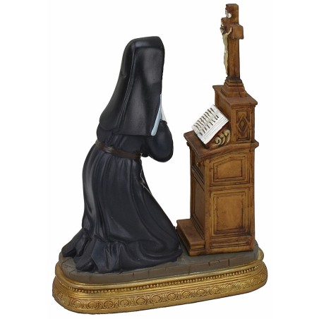 Santa Rita arrodillada serie 20 cm Mundo Pesebres