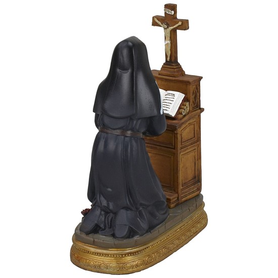 Santa Rita inginocchiata serie 20 cm