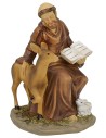 San Francesco con capriolo serie 13 cm Mondo Presepi