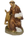 San Francesco con capriolo serie 13 cm