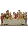 Ultima cena con statue serie 8,5-9 cm - 17x6x9,5 h.