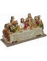 Ultima cena con statue serie 9 cm - 17x6x9,5 h. Mondo Presepi
