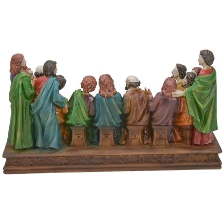 Ultima cena con statue serie 13 cm - 29,5x12x16,5 h. Mondo
