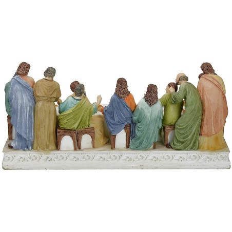 Ultima cena con statue serie 15 cm - 39x12,5x18 h.