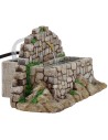 Mountain fountain with stones for nativity scene with pump cm