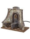 Fountain functioning with wide artistic facade cm 25x14, 5x21 h.
