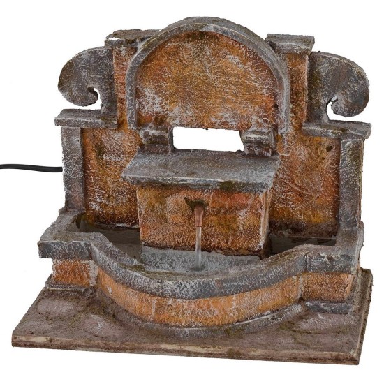 Fuente funcional con grecas y arcos para Belén de 25x14,5x21,5