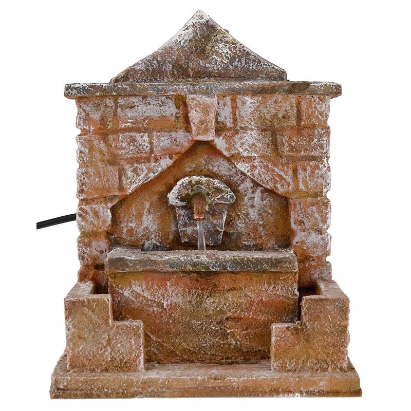 Fontana funzionante in stile palestinese per presepe cm