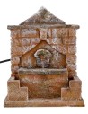 Fountain working in Palestinian style for presepe cm 14,5x14