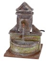 Fountain working for Presepe cm 14,5x14, 5x23, 5 h