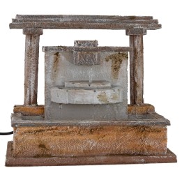 Fountain working for Presepe cm 24,5x14, 5x21, 5 h