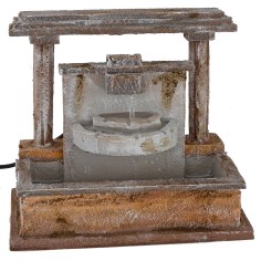 Fountain working for Presepe cm 24,5x14, 5x21, 5 h 2