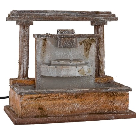 Fuente funcional para Belén de 24,5x14,5x21,5 cm de altura.