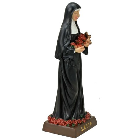 Santa Rita da Cascia 20 cm statua in resina