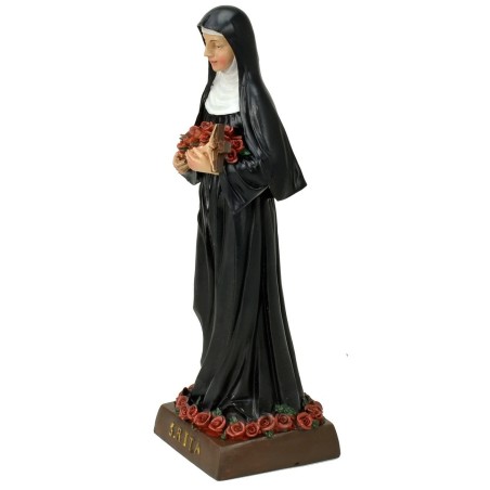 Santa Rita de Casia estatua de 20 cm en resina Mondo Presepi