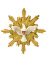 Spirito Santo con raggera dorata ø 4,6 cm Mondo Presepi