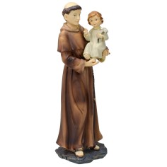 Sant' Antonio con bambino 20,5 cm statua in resina Mondo Presepi 2
