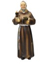 Padre Pio cm 13 statua in resina Mondo Presepi