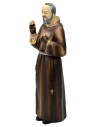 Padre Pio cm 20,5 statua in resina Mondo Presepi