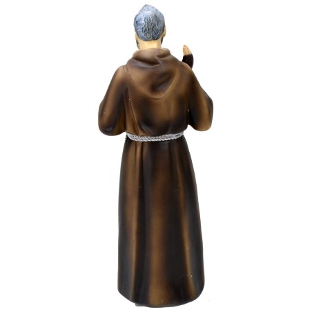 Padre Pio cm 20,5 statua in resina Mondo Presepi