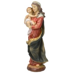 Madonna con Bambino cm 20 statua in resina Mondo Presepi 2