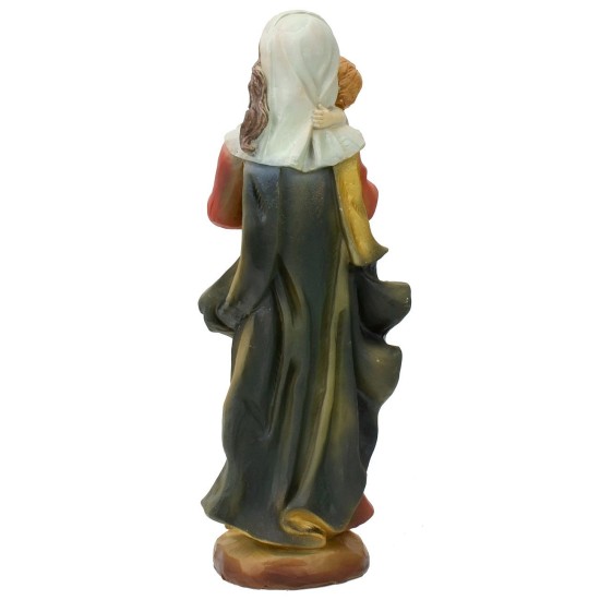 Madonna con Bambino cm 20 statua in resina