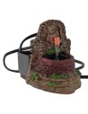 Working fountain for nativity scene 8.5 x 12 x 10.5 h
