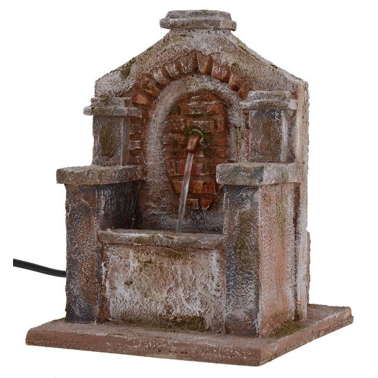 Fountain working for presepe cm 14,5x14, 5x19 h