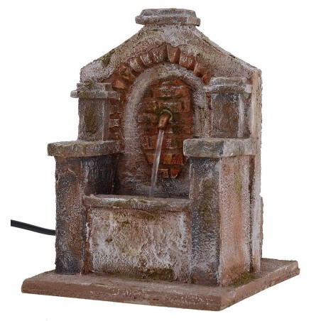 Fuente funcional para belén de 14,5x14,5x19 cm h