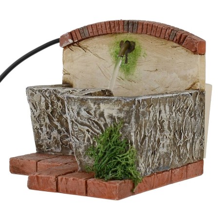 Fountain functioning for presepe cm 17x12x9, 5 h.