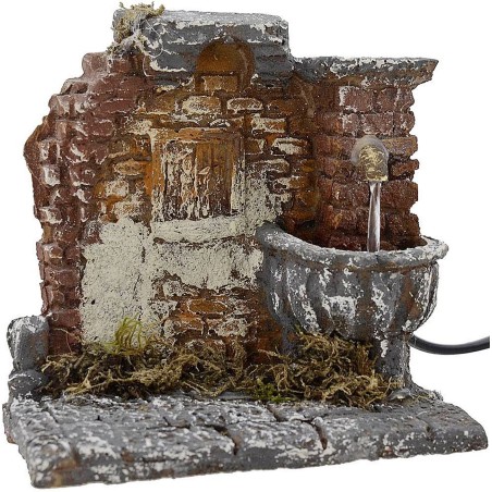 Working resin fountain 12x11x12 cm h.