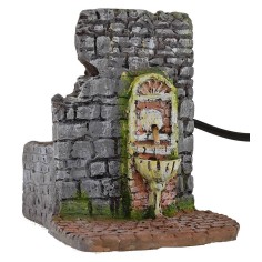 Fuente de resina funcional para Pesebre de 9x11x12 cm h Mundo 2