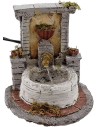 Fountain in resin for presepe cm 14x17x15 h.